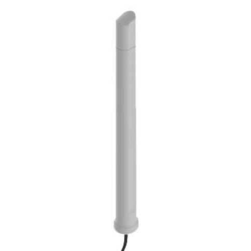 POYNTING - OMNI - Ultra-Wide MIMO (2x2)Urban Omnidirectional LTE/5G & Wi-Fi antenna, 410 - 4200 MHz., max. Gain: 6 dBi, with stainless steel pole mount (max. 50mm), 5m HDF-195, SMA (m), L-Bracket
