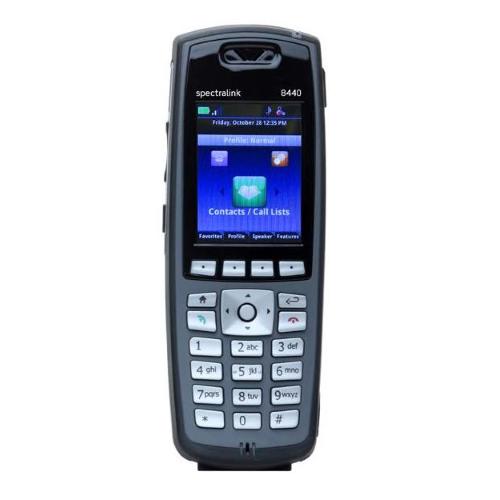 Spectralink 8440 Bundle, Std Battery, Black, w/o Lync, AU, EU, NZ