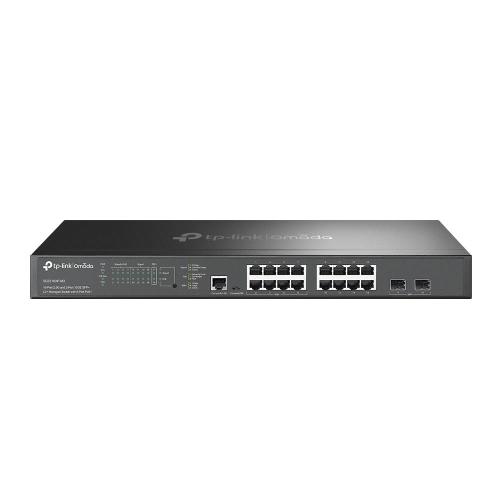 SWITCH TP-LINKS SG3218XP-M2 L2+ Managed Switch Omada 16P 2.5G, 2P 10GE SFP+ e 8P PoE+fino a 240W