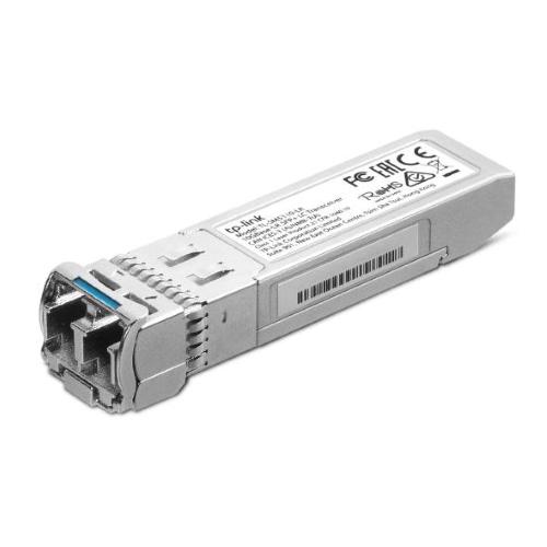 TP-Link - Omada 10Gbase-LR SFP+ LC Transceiver, 8-Pack, 1310 nm Single-mode, LC Duplex Connector, Up to 10 km Distance