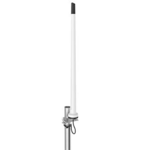 POYNTING - All Weather Wide Band LTE Omnidirectional Antenna. 698 - 2700MHz. max. Gain: 6 dBi. with stainless steel pole mount bracket (max. 50mm). IP65 5m HDF-195