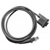 DATALOGIC CABLE, RS-232, 9P, FEMALE, STRAIGHT, CAB-327, REQUIRES EXTERNAL POWER, 6 FT.