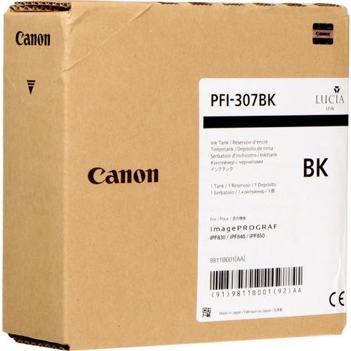 CANON SERBATOIO INCH. PFI-307BK Black (330ml) x iPF 830 840 850 9811B001