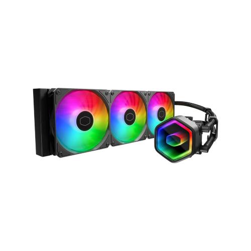 DISS A LIQUIDO COOLER MASTER -MASTERLIQUID 360 CORE II ARGB - STK UNIVERS. 3*120mm BK - MLW-D36M-A18PA-R1