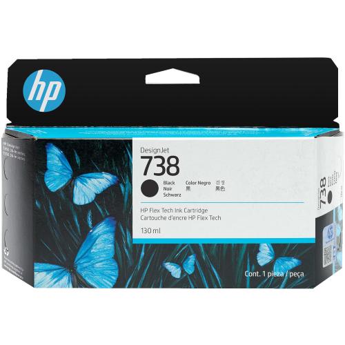 HP INC HP 738 130-ML BLACK DESIGNJET INK