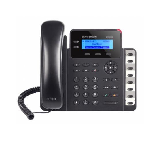 Grandstream GXP-1628, Small Business IP Phone- 3 account SIP, 2 tasti linea, 8 BLF, 2 porte PoE Gigabit