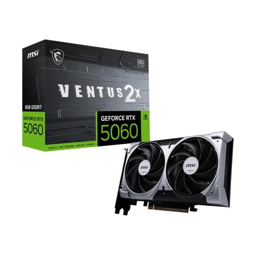 MSI GEFORCE RTX 5060 8G VENTUS 2X OC