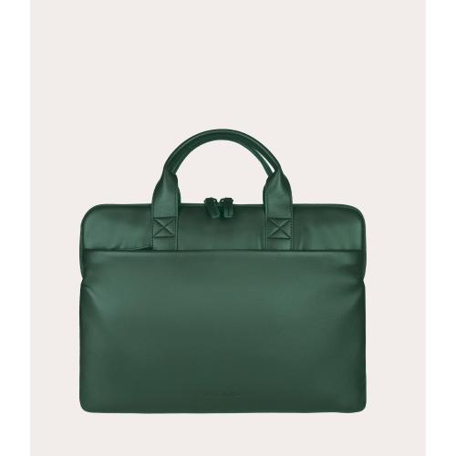 BORSA X NB TUCANO ISOTTA SUPERSLIM 13,3"/14", VERDE, IN MORBIDO PU EFFETTO PELLE - BSISO1314-V