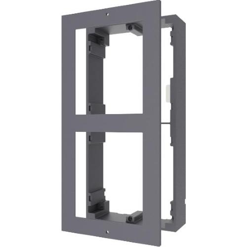 Hikvision Cornice 2 Moduli da parete Intercom plastica nero - DS-KD-ACW2