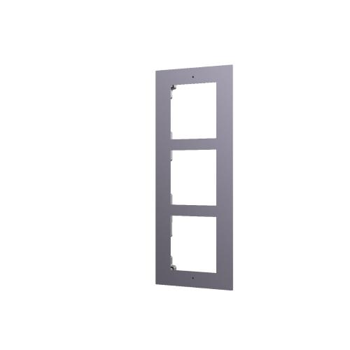 Hikvision scatola da incasso Include 1 scatola da incasso plastica per 3 moduli DS-KD-ACF3/Plastic