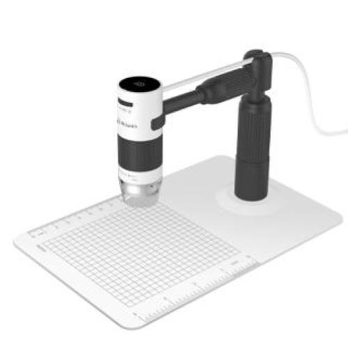 MICROSCOPIO Magnificatore ATLANTIS E45-MS725 USB UXGA 1600x1200 doppio punto di fuoco ingrandimento 60x e 250x CMOS