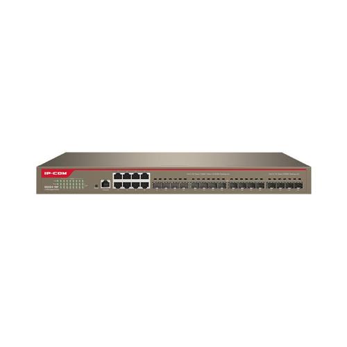 SWITCH IP-COM G5324-16F 8P GIGABIT+16P SFP 1P Console, L3 Cloud Managed