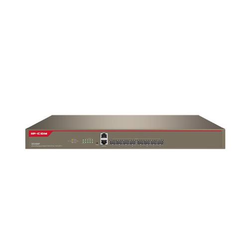 SWITCH IP-COM X5308F - 8 porte SFP+ 10G Base-X indipendenti,1 porta console e 1 porta MGT,12 Mb grande buffer-L3