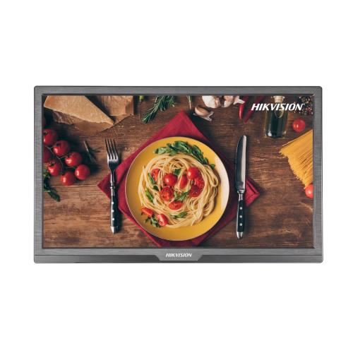 HIKVISION DIGITAL SIGNAGE FHD 22" PLASTICO 2GB ANDROID 8.1 250CD/M2 - Staffa inc. - DS-D6022FN-B Trasp. da Concordare