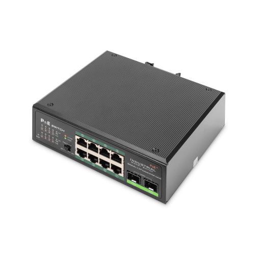 DIGITUS BY ASSMANN EOL IND 8PORT GIGABIT POE + SWITCH