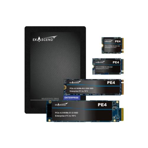 Exascend Europe B.V. Exascend - Exascend PCIe Gen4 x4 NVMe 1.4 M.2 2280 SSD 1920GB