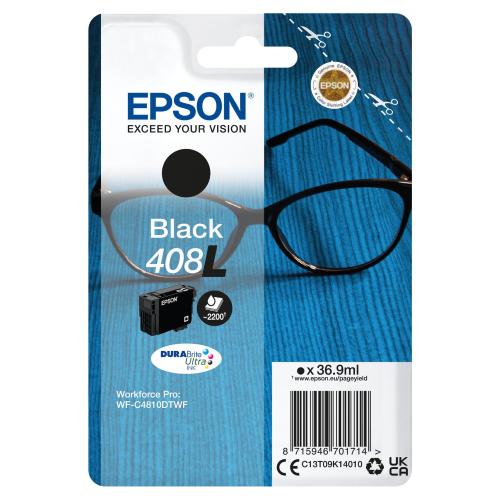 EPSON BLACK 408L DURABRITE ULTRA INK
