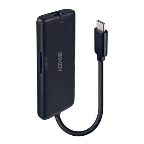 LINDY USB 3.2 TYPE C LAPTOP MINI DOCK