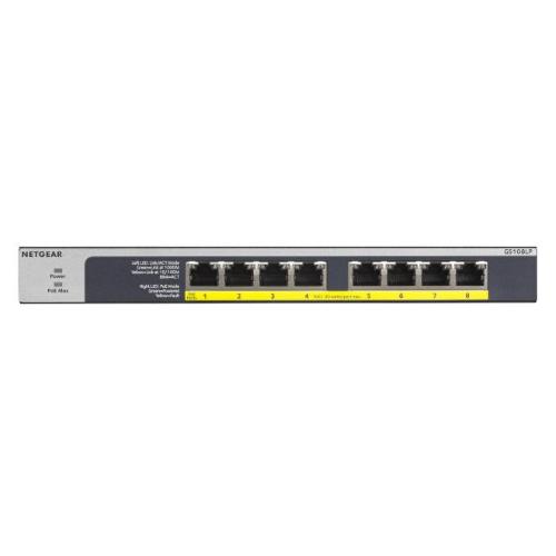 NETGEAR 8PT POE/POE+GIGABIT UNMANAGED SWCH