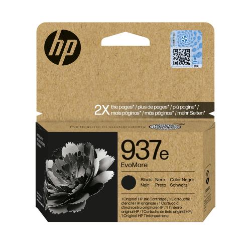 HP INC HP 937E EVOMORE BLACK ORIGINAL INK