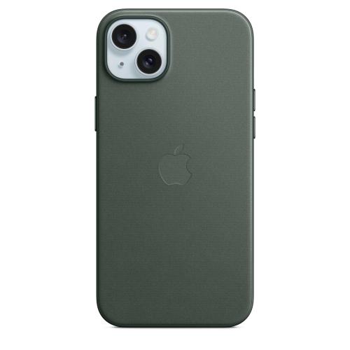 APPLE IPHONE 15 PLUS FINEWOVEN CASE GRN