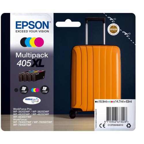 EPSON MULTIPACK 4 COLORI 405 XL DURABRITE