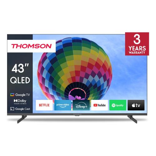 THOMSON 43 UHD 4K SMART GOOGLE TV QLED