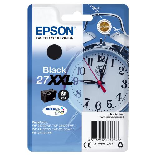 EPSON CART.INCH NERO SVEGLIA SERIE 27XXL