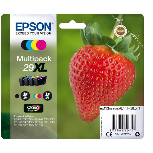 EPSON MULTIPACK N.4 CART. T29XL FRAGOLA