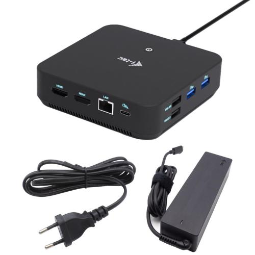 I-TEC USB-C DP DUAL HDMI DOCKING PD 100W
