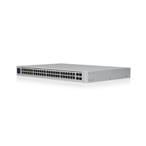 UBIQUITI SWITCH USW-48-POE-EU 48 PORTE LAN GIGABIT di cui 32 Porte PoE Budget 195W + 4P 1G SFP L2