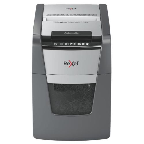REXEL DISTRUGGID. OPTIMUM AUTOFEED+ 100X