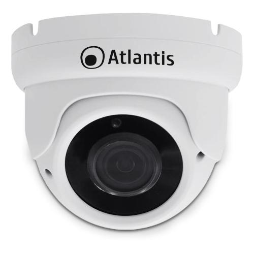 VIDEOCAMERA ATLANTIS ULTRAPLEX A11-UX826A-DP IP PoE Dome 3Mpx 1920x1080 H.264/H.265 20fps 1/2.9" CMOS IR 14 led 18mt