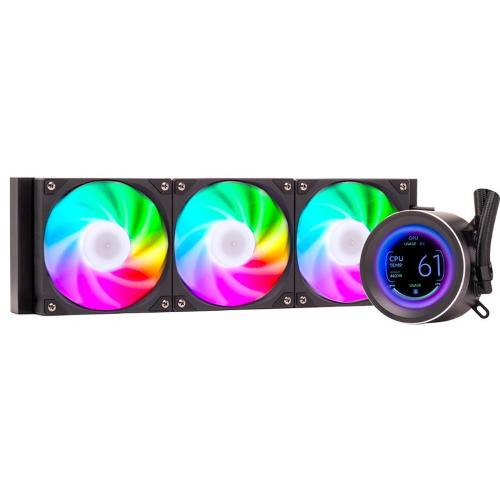 COOLER ITEK "ARCTIC SPHERE LCD 360" 360mm (Raff. a Liquido) LCD 2.8"+SW, PWM FAN,SKT UNIVERSALE - ITLCASL360