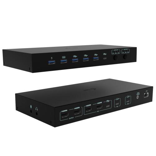 I-TEC USB-C KVM DUAL DISPLAY PD DOCKING