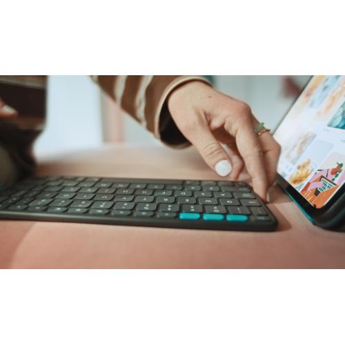 LOGITECH FLIP FOLIO - PALE GREY - ITA