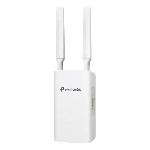 ROUTER TP-LINK ER703WP-4G GIGABIT VPN 4G AX3000 Omada Gateway Out/Indoor 4G+ Cat6 Wi-Fi 6 300Mbps 3P GIGA WAN/LAN(2 PoEOut, 1In)