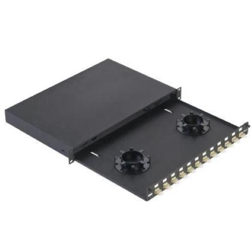 PANDUIT CASS.FO 1U CON 24 LCD MM NERO