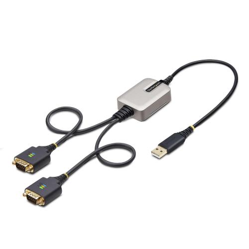 STARTECH CAVO USB A SERIALE A 2X RS232