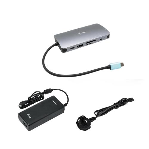 I-TEC USB-C HDMI+VGA+LAN+PD100W+CHARG112W