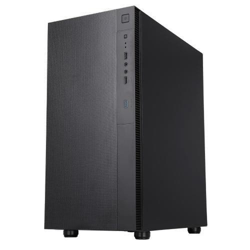 CASE ITEK SYLENT 03NP MIDDLE TOWER 500W 80+, ATX, 3x12cm fan, 2xUSB3, RIVEST. FONOASSORBENTE - ITGCSY03NP