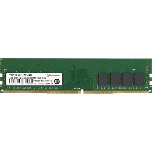 TRANSCEND 4GB DDR4 2400 ECC-DIMM 1RX8 1.2V