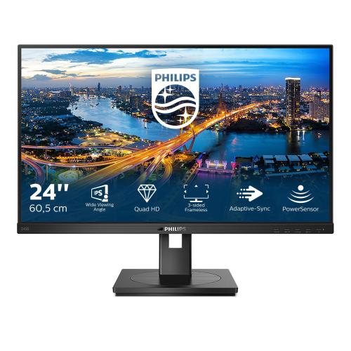 PHILIPS 23 8 IPS 2K SPEAKERS HUB USB