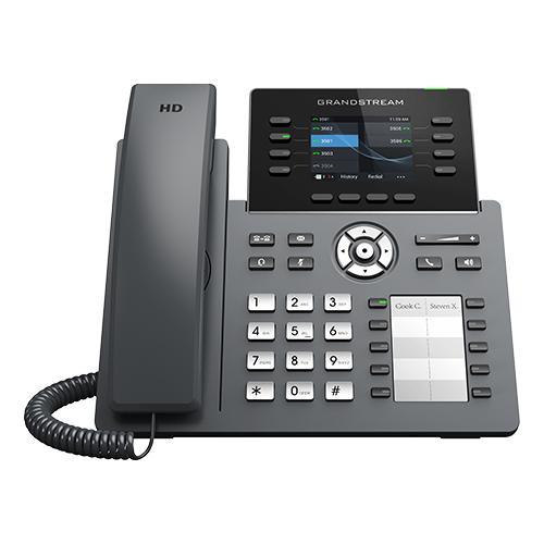 Grandstream GRP-2634 - Wi-Fi IP Phone, 6 account SIP, Porte Gigabit con PoE integrato, Bluetooth