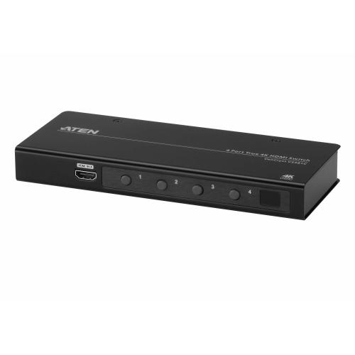 ATEN 4-PORT TRUE 4K HDMI SWITCH WITH IR
