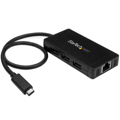 STARTECH HUB USB 3.0 A 3 PT /USB-C/GBE