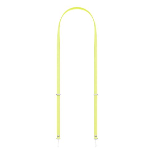 APPLE CROSSBODY STRAP - NEON YELLOW