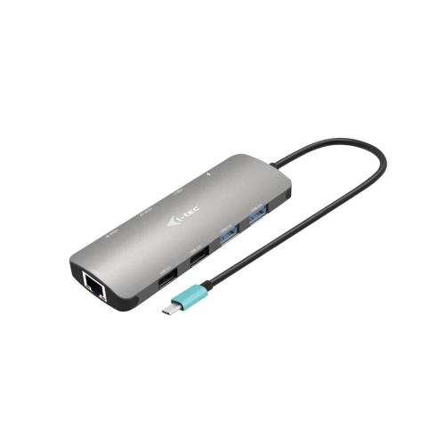 I-TEC USB-C METAL NANO 2XHDMI DOCK+PD100W