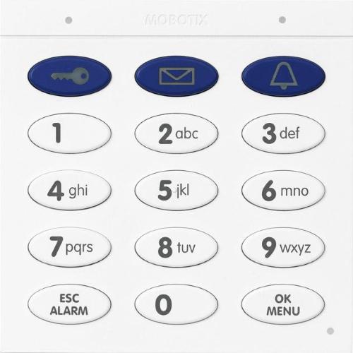 USATO - FINO AD ESAURIMENTO SCORTE MOBOTIX MX-KEYPAD1-EXT-PW- Keypad - white - per video IP door station T24.