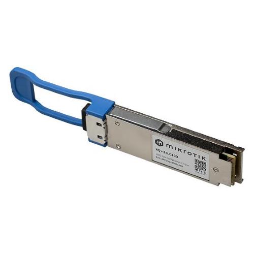 MikroTik, QSFP28 module for distances up to 2km in your 100 Gigabit setups. 1271, 1291, 1311, 1331 nm